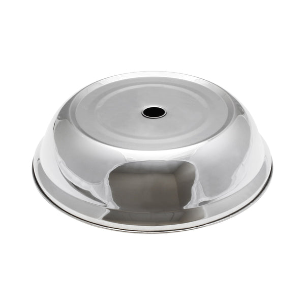 Thunder 9-3/4" Diameter x 2-3/8" Height, Multi-fit Plate Cover, Stainless Steel, Each