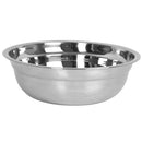 Thunder 21" Diameter x 6-1/4" Height, Polar Basin, Stainless Steel, Heavy-Duty, Dent-Resistant, Each