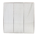 Thunder 19" x 19" x 1/4", Square Donut Screen, Stainless Steel, Each