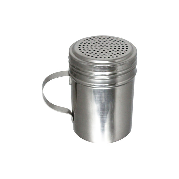 Thunder 10 oz Dredger with Handle, Stainless Steel, Each