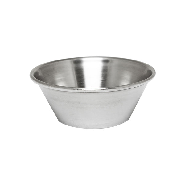 Thunder 1-1/2 oz, 2-3/8" Diameter x 1" Height, Sauce Cup, Stainless Steel, Each