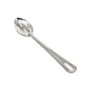 Thunder 4-1/8" x 2-5/8", 8-7/8" Handle, Slotted Basting Spoon, Slot Sizes: 1" x 1/4", 7/8" x 1/4" & 2/3" x 1/4", Heavy-Duty, Each