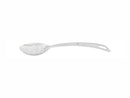 Thunder 4" x 2-3/4", 7-1/4" Handle, Perforated Curved Basting Spoon, Perforated Hole Sizes: 1/4" Diameter x 1/8" Diameter, Heavy-Duty, Each