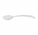 Thunder 4" x 2-3/4", 9" Handle, Perforated Curved Basting Spoon, Perforated Hole Sizes: 1/4" Diameter x 1/8" Diameter, Heavy-Duty, Each
