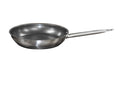 Thunder 11" Diameter x 2-3/8" Height, 9-3/8" Welded Hollow Handle, Fry Pan, Stainless Steel, Encapsulated Base, NSF, Each