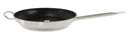 Thunder 12" Diameter x 2-1/8" Height, 10-1/8" Welded Hollow Handle, Fry Pan, Stainless Steel, Encapsulated Base, NSF, Each