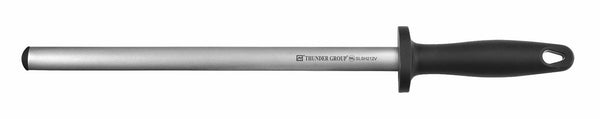 Thunder 14" Premium Shapening Steels, HRC 63 Carbon Steel, 22mm Width, Oval, Each