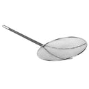 Thunder 5" Diameter x 17-1/2 Length, Round Wire Skimmer, Nickel Plated, Easy to Clean, Each