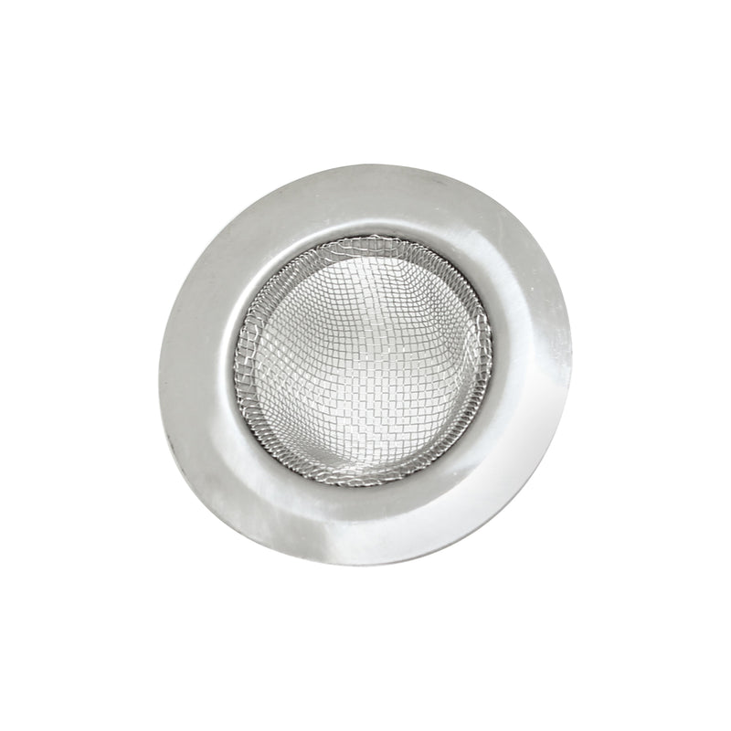Thunder 4-5/8" x Diameter x 2" Height, Wide Rim Sink Strainer, Stainless Steel, Each