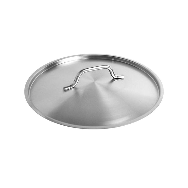 Thunder 12-1/2" Diameter x 3/4" Thickness, Lid fits SLSPC4020, Stainless Steel, NSF, Each
