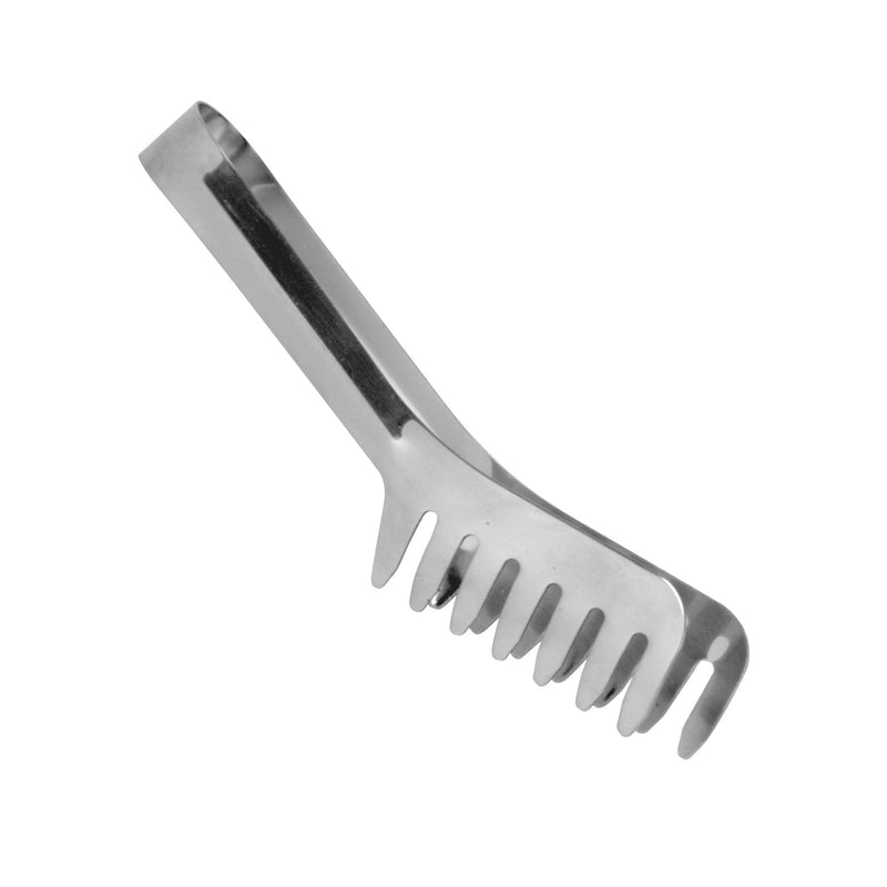 Thunder 8" x 1-1/2" x 2-3/8", Spaghetti Tong, Stainless Steel, Each