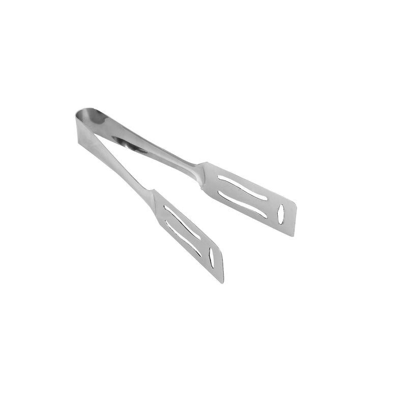 Thunder 7-1/2" x 3-1/2"x 1-1/4" Cake & Sandwich Tong, Stainless Steel, Each