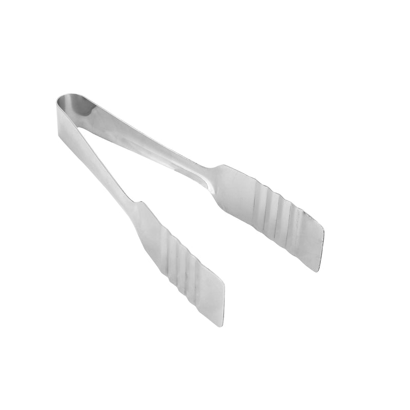 Thunder 7-1/2" x 2-5/8" x 1-5/8", Pastry Tong, Stainless Steel, Each