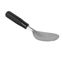 Thunder 9" x 3" x 1-1/2", Ice Cream Spade, Black Color, One-Piece Stainless Steel Blade with Plastic Handle, Each