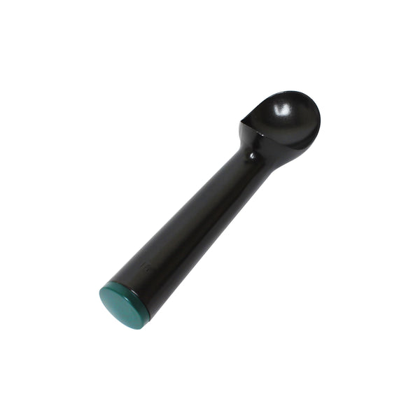 Thunder 2-1/2 oz, 7-1/8" x 1-3/4" x 1-1/2", Non-Stick Dipper, Green Color, Aluminum Alloys with Teflon Coating and Antifreeze Solution Filled-in, Color Coded, Each