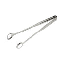 Thunder 9-1/2" x 2-3/4" x 3/4", Barbecue Tong, Stainless Steel, Each
