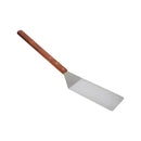 Thunder 9" x 4-1/4" x 25-1/2", Square Pizza Server, Stainless Steel with Wooden Handle, Each