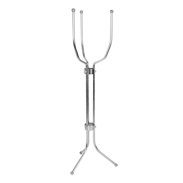 Thunder 9-3/4" x 9-3/4" x 28-5/8" Foldable Stand, fits SLWB001, Stainless Steel, Each
