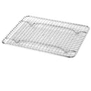 Thunder 8" x 10", Half Size Wire Grate with Stable Feet, Chrome Plated,, Each
