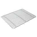 Thunder 12" x 16-1/8" Icing Rack with Built-in Feet, Chrome Plated, Each