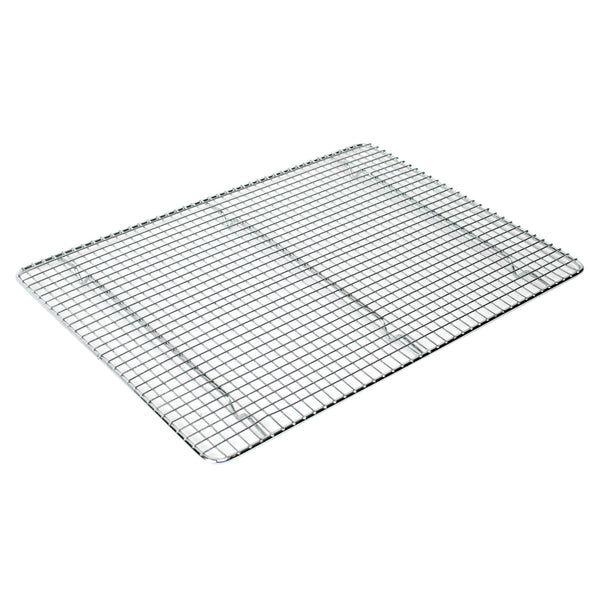 Thunder 12" x 16-1/8" Icing Rack with Built-in Feet, Chrome Plated, Each
