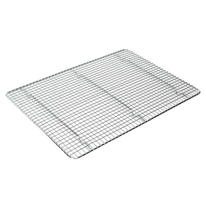 Thunder 12" x 16-1/8" Icing Rack with Built-in Feet, Chrome Plated, Each