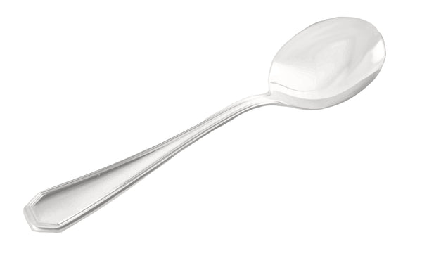 Thunder Wilshire Bouillon Spoon, Stainless Steel 18/10, Dozen