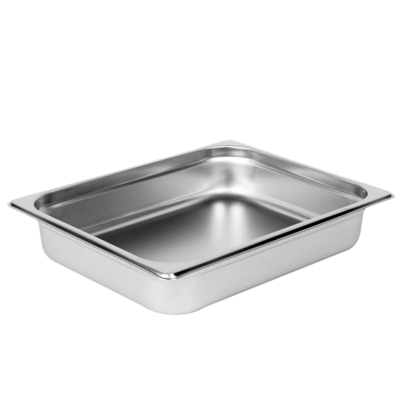 Thunder Half Size, 2-1/2" Deep, Anti-Jam, Heavy-Duty, Stainless Steel 18-8, 304 Material, True 22 Gauge, NSF, Each