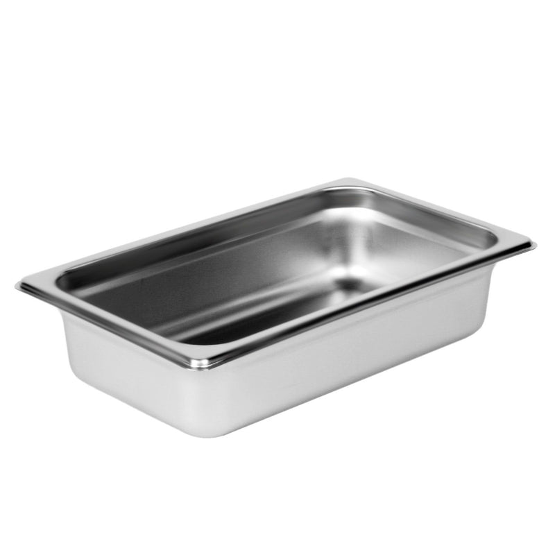 Thunder Quarter Size, 2-1/2" Deep, Anti-Jam, Heavy-Duty, Stainless Steel 18-8, 304 Material, True 22 Gauge, NSF, Each