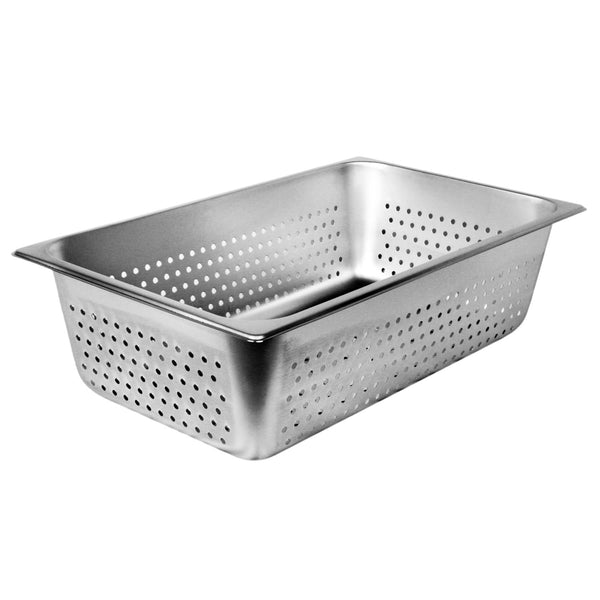 Thunder Full Size, 6" Deep, Anti-Jam, Heavy-Duty, Stainless Steel 18-8, 304 Material, True 22 Gauge, NSF, Each