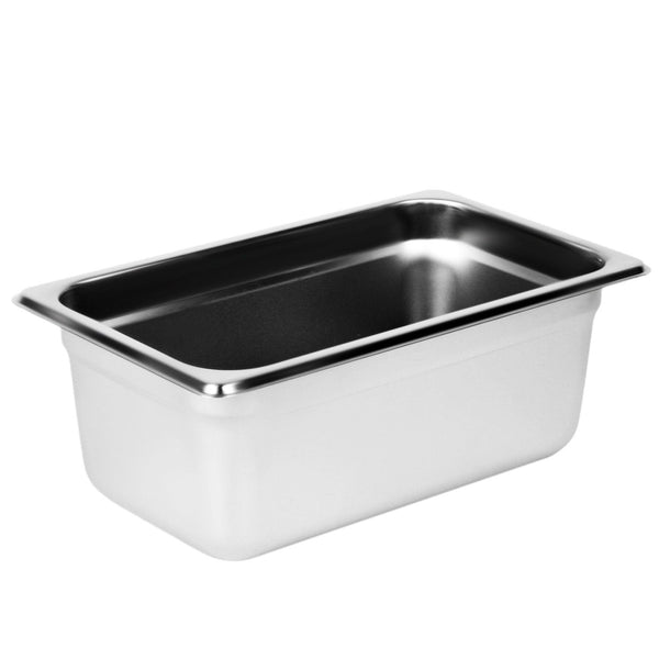 Thunder Quarter Size, 4" Deep, Anti-Jam, Heavy-Duty, Stainless Steel 18-8, 304 Material, True 25 Gauge, NSF, Each