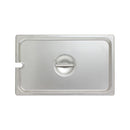 Thunder Slotted Cover for Full Size Steam Pans, Stainless Steel 18-8, 304 Material, True 24 Gauge, NSF, Each
