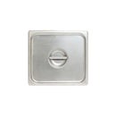Thunder Solid Cover for Half Size Steam Pans, Stainless Steel 18-8, 304 Material, True 24 Gauge, NSF, Each