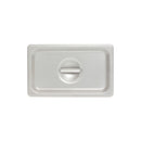 Thunder Solid Cover for Third Size Steam Pans, Stainless Steel 18-8, 304 Material, True 24 Gauge, NSF, Each