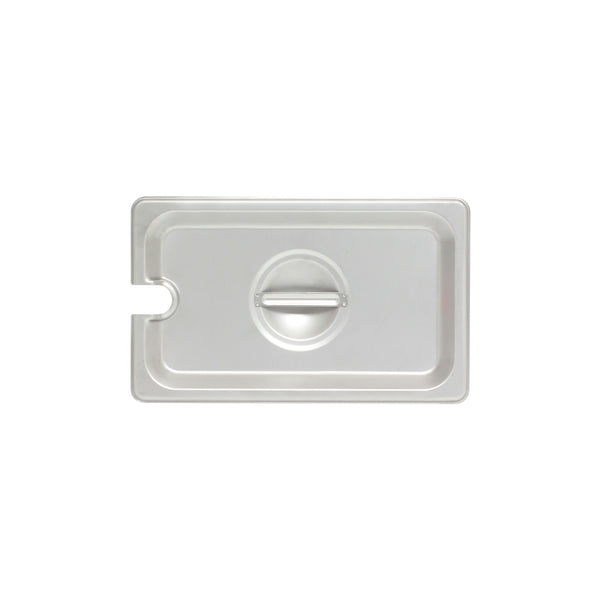 Thunder Slotted Cover for Quarter Size Steam Pans, Stainless Steel 18-8, 304 Material, True 24 Gauge, NSF, Each