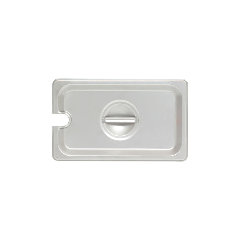 Thunder Slotted Cover for Quarter Size Steam Pans, Stainless Steel 18-8, 304 Material, True 24 Gauge, NSF, Each