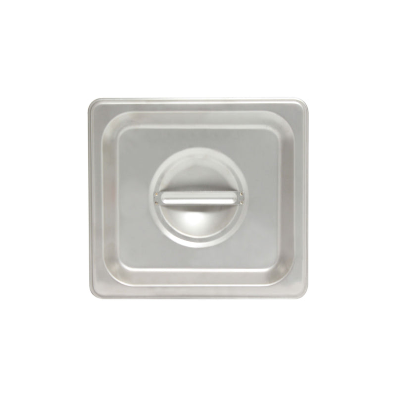 Thunder Solid Cover for Sixth Size Steam Pans, Stainless Steel 18-8, 304 Material, True 24 Gauge, NSF, Each