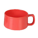 Thunder 10 Oz, 4" Diameter X 2-3/8" Height, Soup Mug, Orange Color, Melamine, Dozen