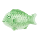 Thunder 16" Fish Shape Melamine Platter, Light Green Color, Melamine, Dozen