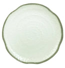 Thunder 10-1/2" Diameter X 1-1/2" Height, Lotus Shape Plate, Victoria, Melamine, Dozen