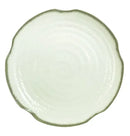 Thunder 12" Diameter X 1-5/8" Height, Lotus Shape Plate, Victoria, Melamine, Dozen