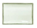 Thunder 12 Oz, 8-1/2" X 5-3/4" X 1-1/8", Wavy Rectangular Plate, Victoria, Melamine, Dozen
