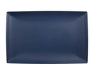 Thunder 12-1/2" X 8", 1-1/8" Deep, Rectangle Tray, Classic Stone Blue, Melamine, Dozen