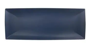 Thunder 20" X 8", 1-3/8" Deep, Rectangle Tray, Classic Stone Blue, Melamine, Dozen