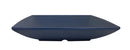 Thunder 28 Oz, 8-1/2" X 8-1/2", 1-5/8" Deep, Square Salad Bowl, Classic Stone Blue, Melamine, Dozen
