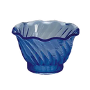 Thunder 5 Oz, 3-3/4" Diameter X 2-1/5" Height, Dessert Dish, Blue Color, Acrylonitrile Styrene, Dozen