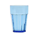 Thunder 14 Oz, 3-1/4" Diameter X 5-1/8" Height, Diamond Tumbler, Blue Color, Polycarbonate, Dozen