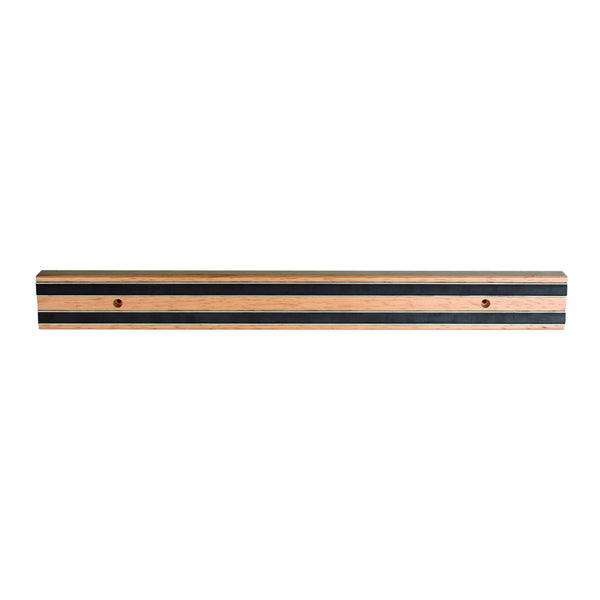 Thunder 18" x 2" x 1", Magnetic Bar, Wooden Base with Two Magnetic Strips, Each